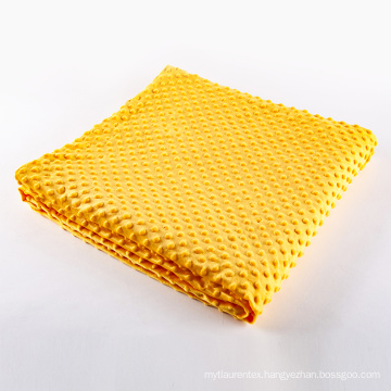 Hot Sale Minky Dot Bamboo Fiber Duvet cover for Weighted Blanket